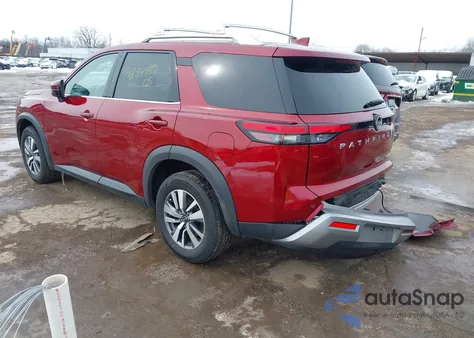 2023 Nissan Pathfinder Sl 4Wd z USA, uszkodzony, nr VIN 5N1DR3CC1PC223683